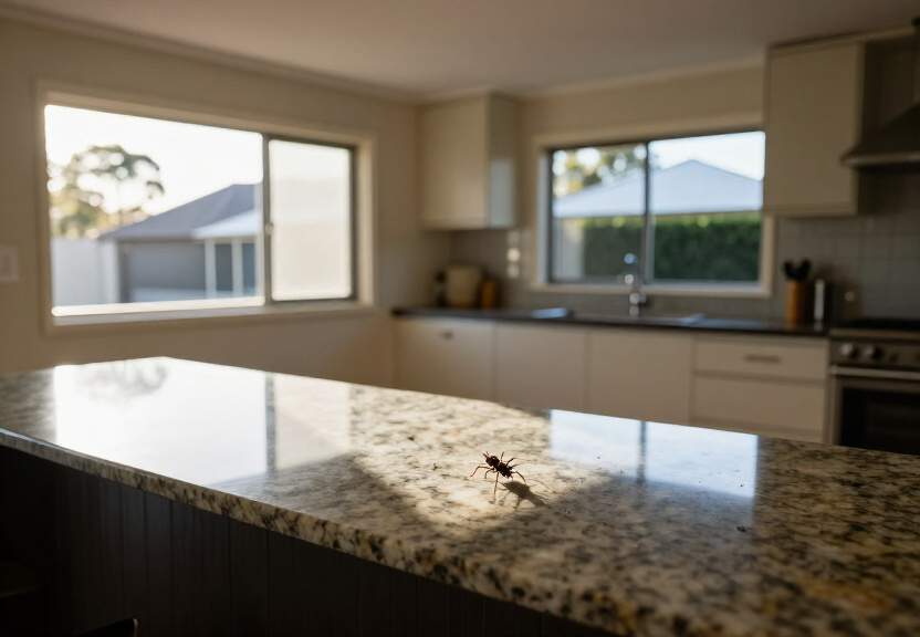 Wasp-free exterior of a Matraville home after nest removal